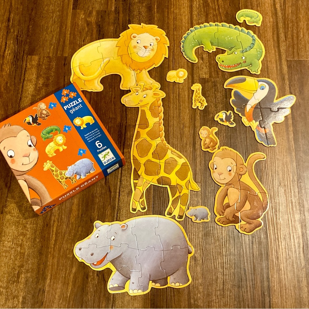 Djeco animal puzzle